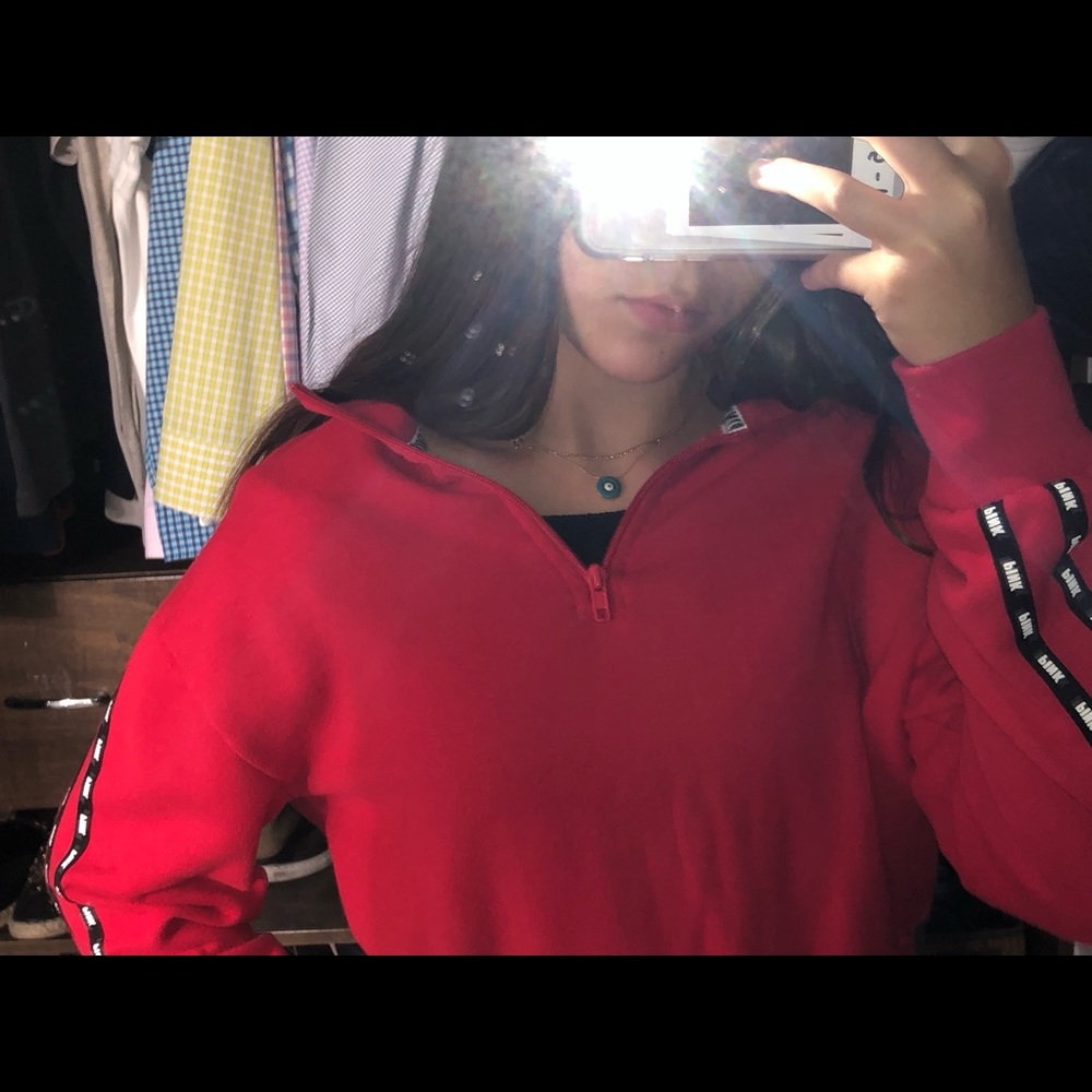 Scarlet Red Pink/Victoria Secret Sweatshirt